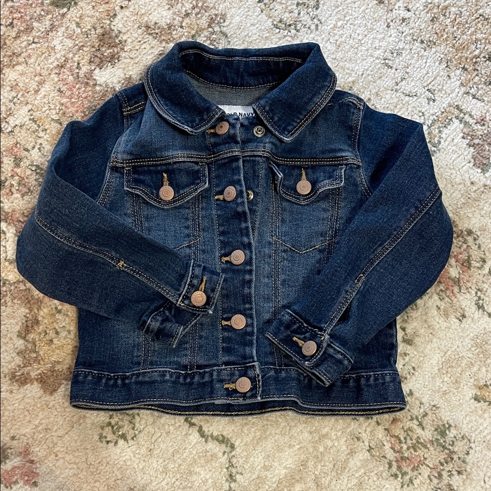 Old Navy Dark Blue Kids Jean Jacket